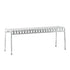 Palissade Garden Bench Hot Galvanized